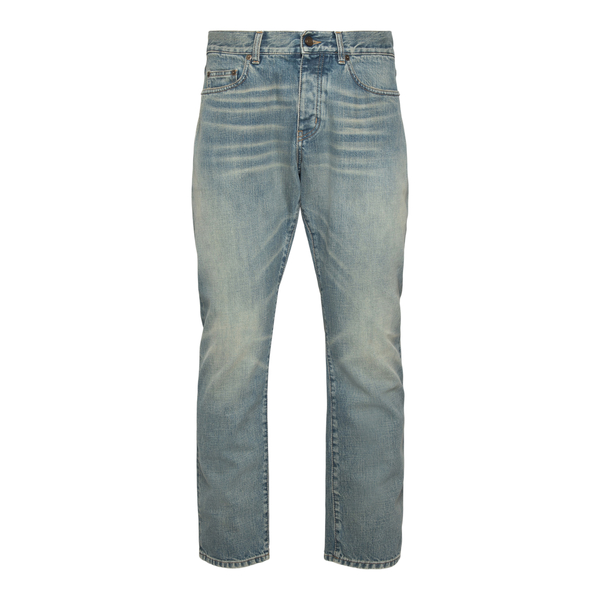 Classic faded jeans                                                                                                                                   Saint Laurent 670614 back