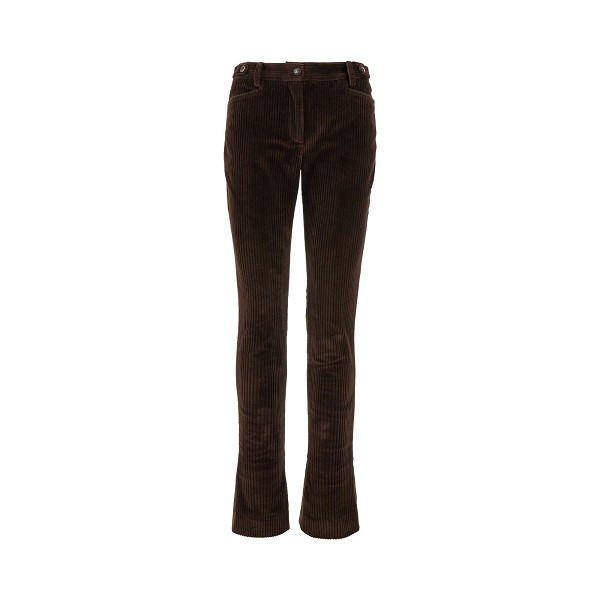 Corduroy low-rise pants Dolce&gabbana | Ratti Boutique