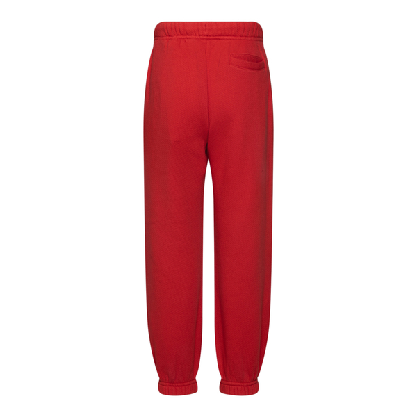 Pantaloni sportivi rossi con logo                                                                                                                      davanti