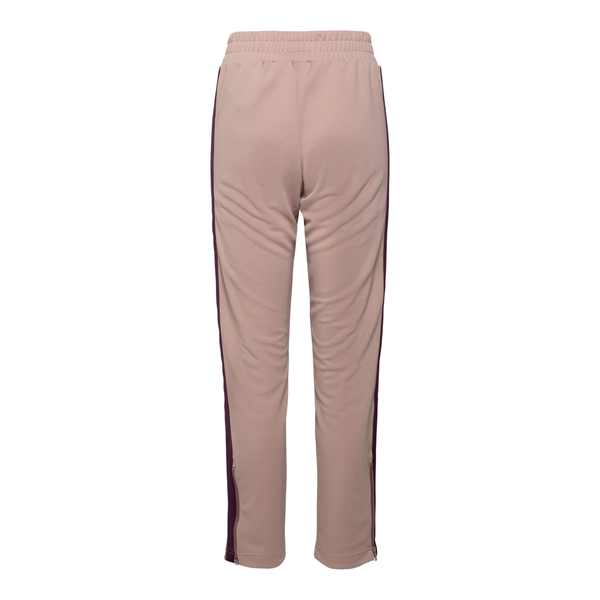 Pantaloni sportivi rosa con fasce laterali                                                                                                             davanti
