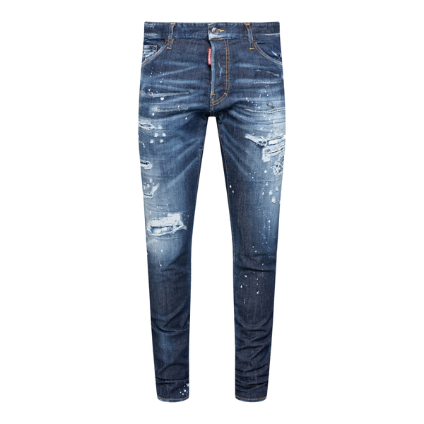 Distressed effect jeans                                                                                                                               Dsquared2 S74LB1053 back