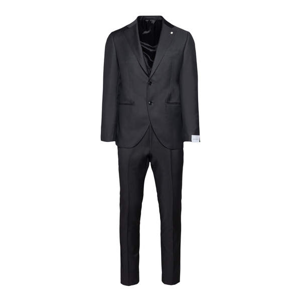 Elegant suit in black Luigi Bianchi | Ratti Boutique