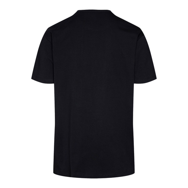 T-shirt nera con stampa teschio                                                                                                                        davanti
