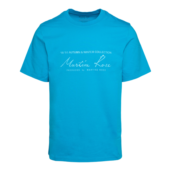 T-shirt con stampa frontale                                                                                                                           Martine Rose MRSS22603JB fronte