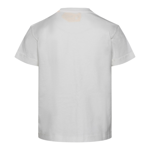 T-shirt bianca con scritta Off                                                                                                                         davanti