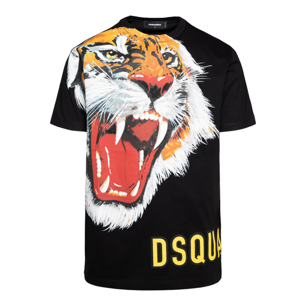 T-shirt con stampa                                                                                                                                    Dsquared2 S74GD0967 fronte