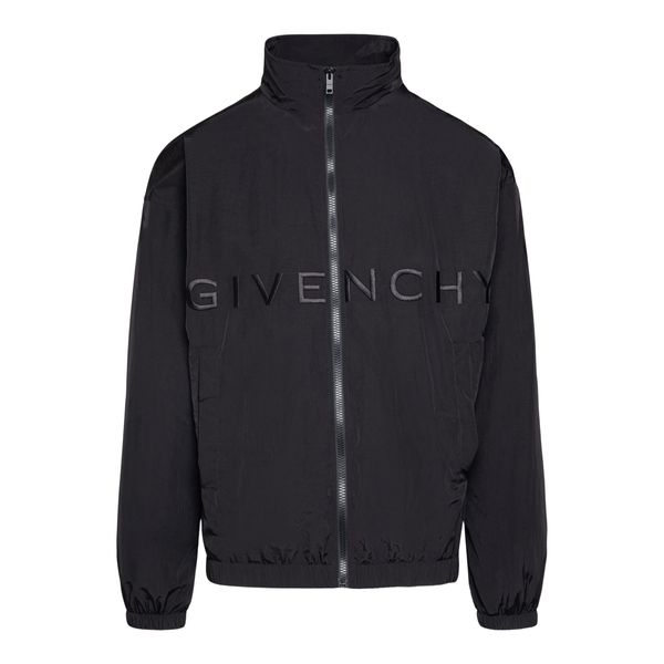Nylon jacket with logo                                                                                                                                Givenchy BM00SE back