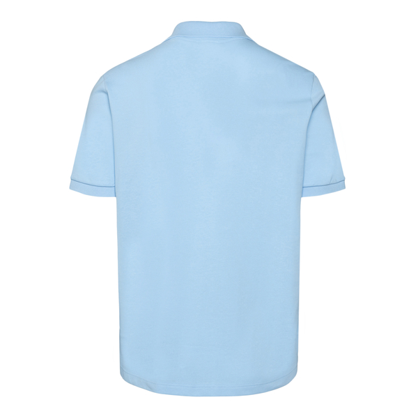 Lacoste Sport DH2072 Color Bord-Cotes Short Sleeve Polo Shirt Blue