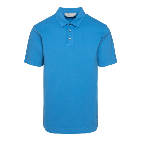 Light blue polo shirt Zegna | Ratti Boutique