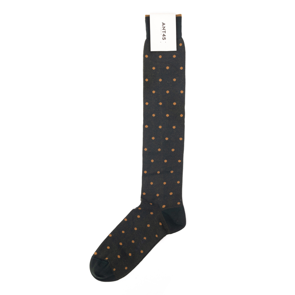 Grey polka dot socks                                                                                                                                  Ant 45 21F14L front