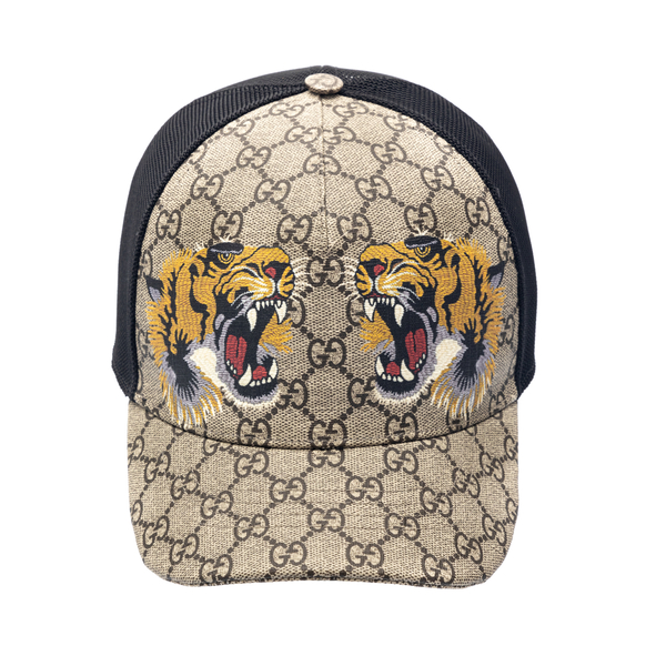 Hat with printed visor                                                                                                                                Gucci 426887 front