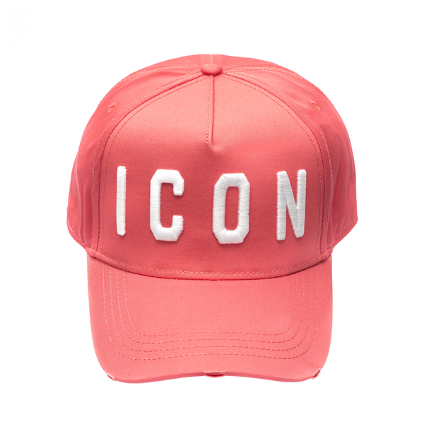 Pink baseball cap with embroidery                                                                                                                     Dsquared2 BCW4001 back
