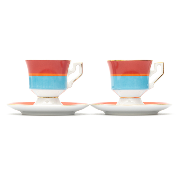 Porcelain coffee cup set                                                                                                                              La Double J DIS0007 front
