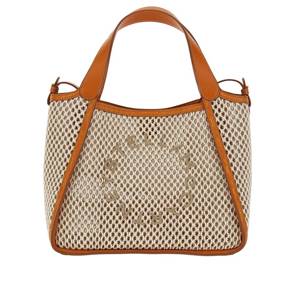 Rope mesh 'Stella Logo' bag Stella Mccartney | Ratti Boutique