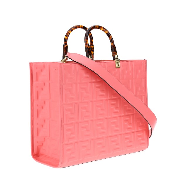 FENDI Tote Bag PVC Leather Pink Auth bs10480 ref.1164408 - Joli Closet