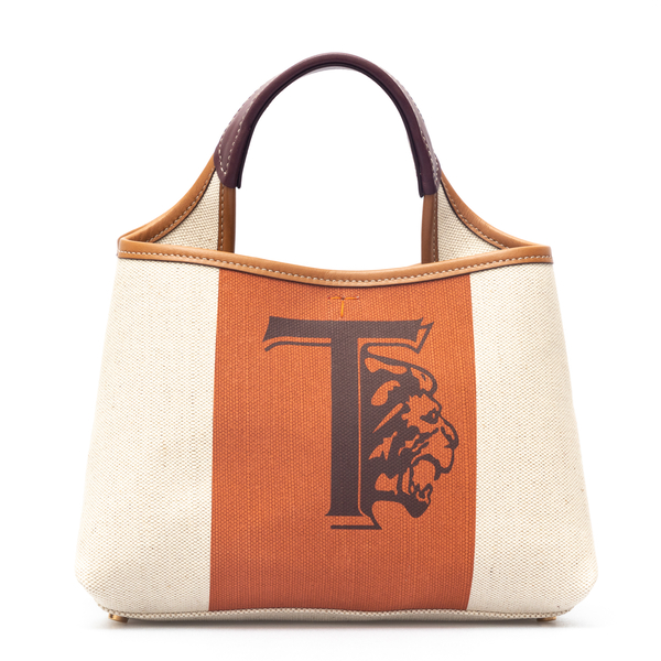 Shoulder bag in fabric with logo                                                                                                                      Tods XBWAPAET000 front