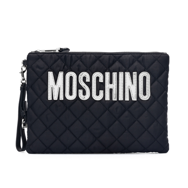 Pouch in quilted fabric                                                                                                                               Moschino 8408 front