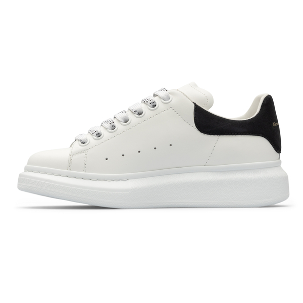 White sneakers with black heel Alexander Mcqueen | Ratti Boutique