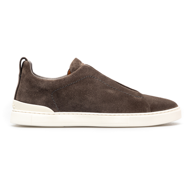 Brown suede sneakers                                                                                                                                  Zegna A4667X front