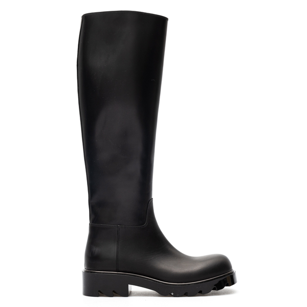 Leather boots                                                                                                                                         Bottega Veneta 677308 back