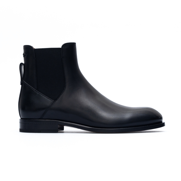 Classic black ankle boots                                                                                                                             Zegna A4373X front