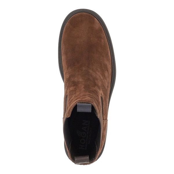 Suede leather H649 Chelsea boots Hogan | Ratti Boutique