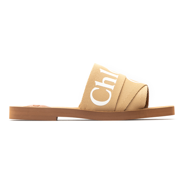 Slippers with canvas upper                                                                                                                            Chloe' CHC19U188 front