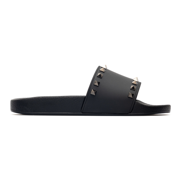 Black slippers with studs                                                                                                                             Valentino Garavani WY0S0873 front