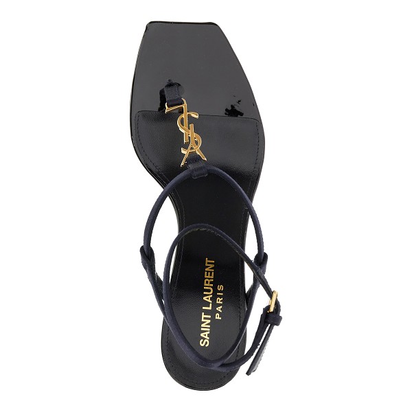 Satin Cassandra sandals Saint Laurent | Ratti Boutique