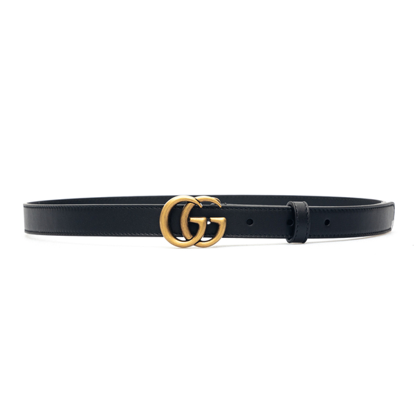 Thin belt with tone-on-tone buckle                                                                                                                    Gucci 409417 back