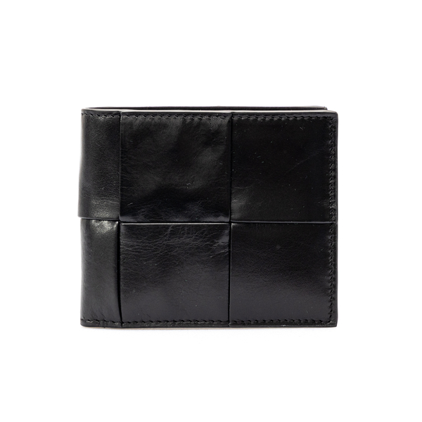 Shiny leather wallet                                                                                                                                  Bottega Veneta 690964 front