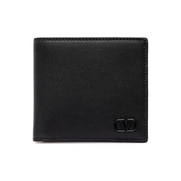 Black wallet with logo                                                                                                                                Valentino Garavani XY2P0445 back
