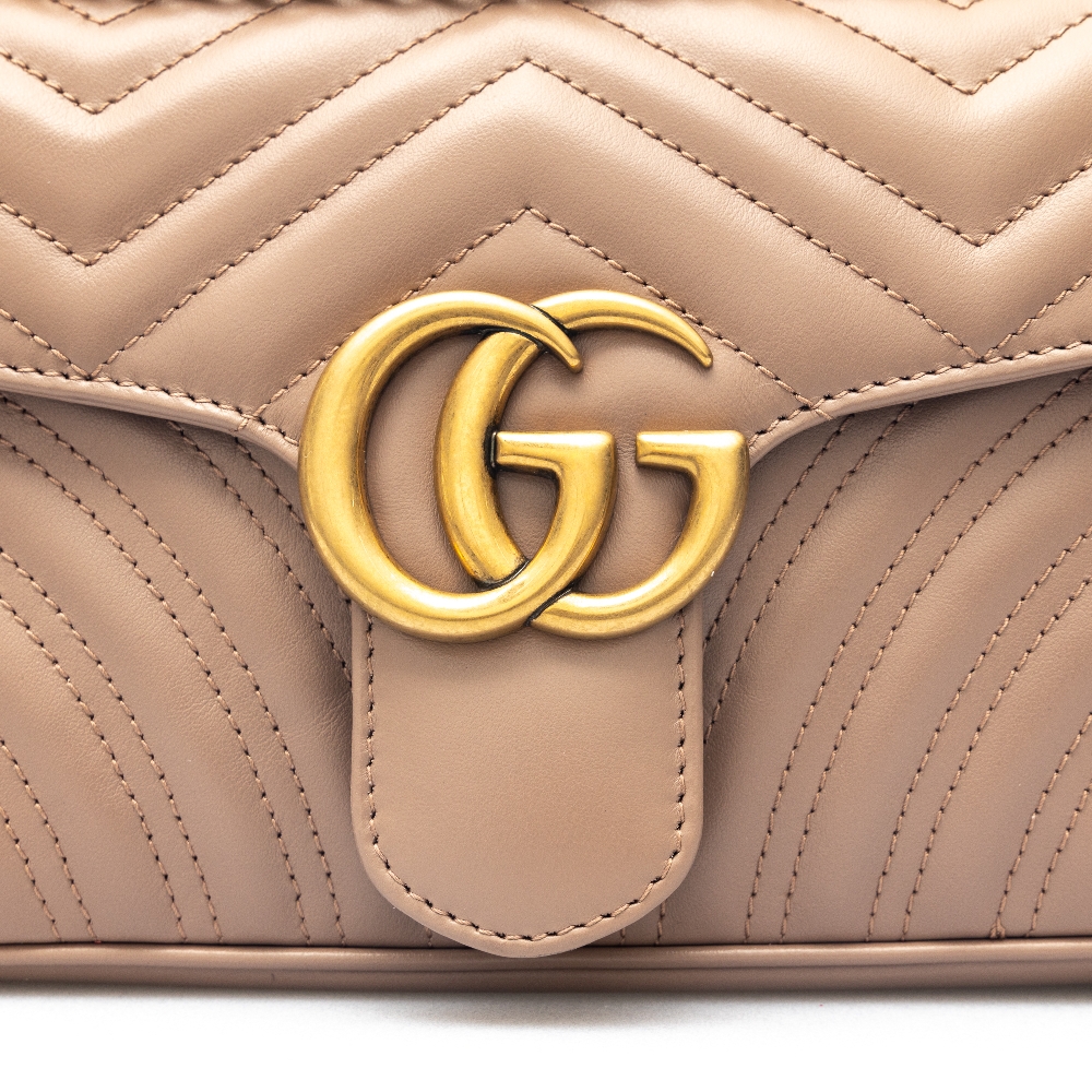 Quilted nude-colored shoulder Gucci | Boutique