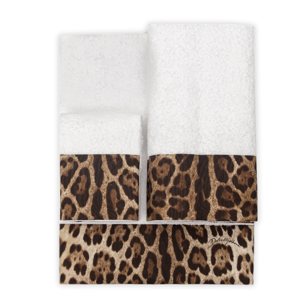 Animal print towels Dolce&gabbana | Ratti Boutique