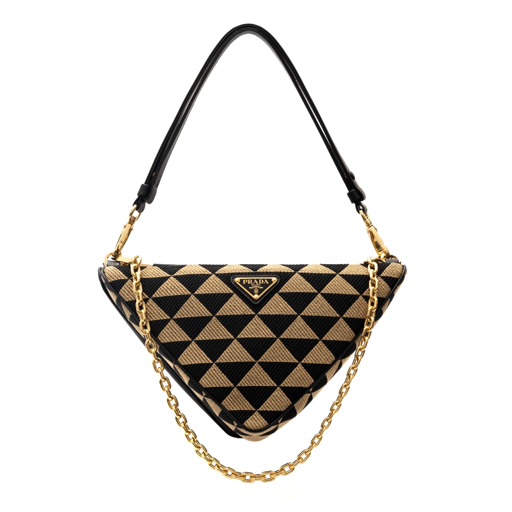 Double triangle Symbole mini bag Prada | Ratti Boutique