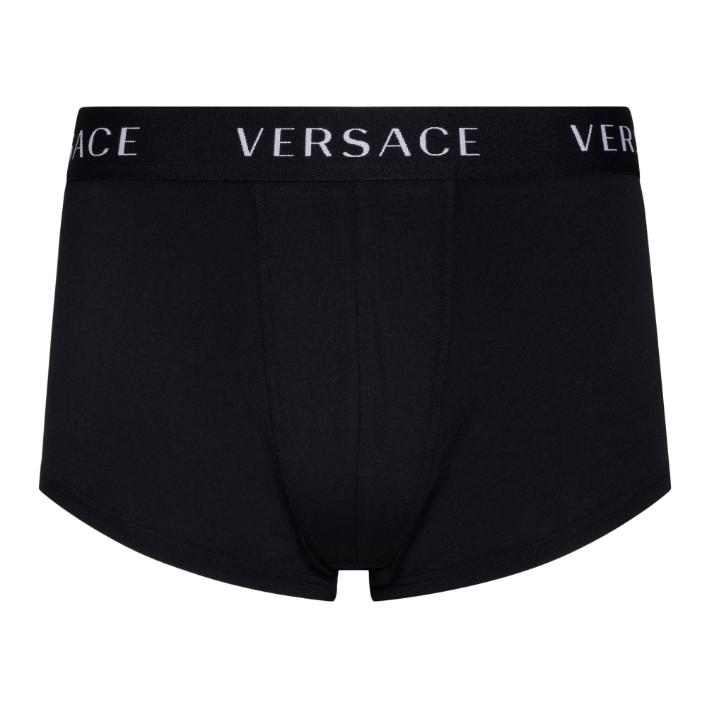 Black boxers with brand name Versace | Ratti Boutique