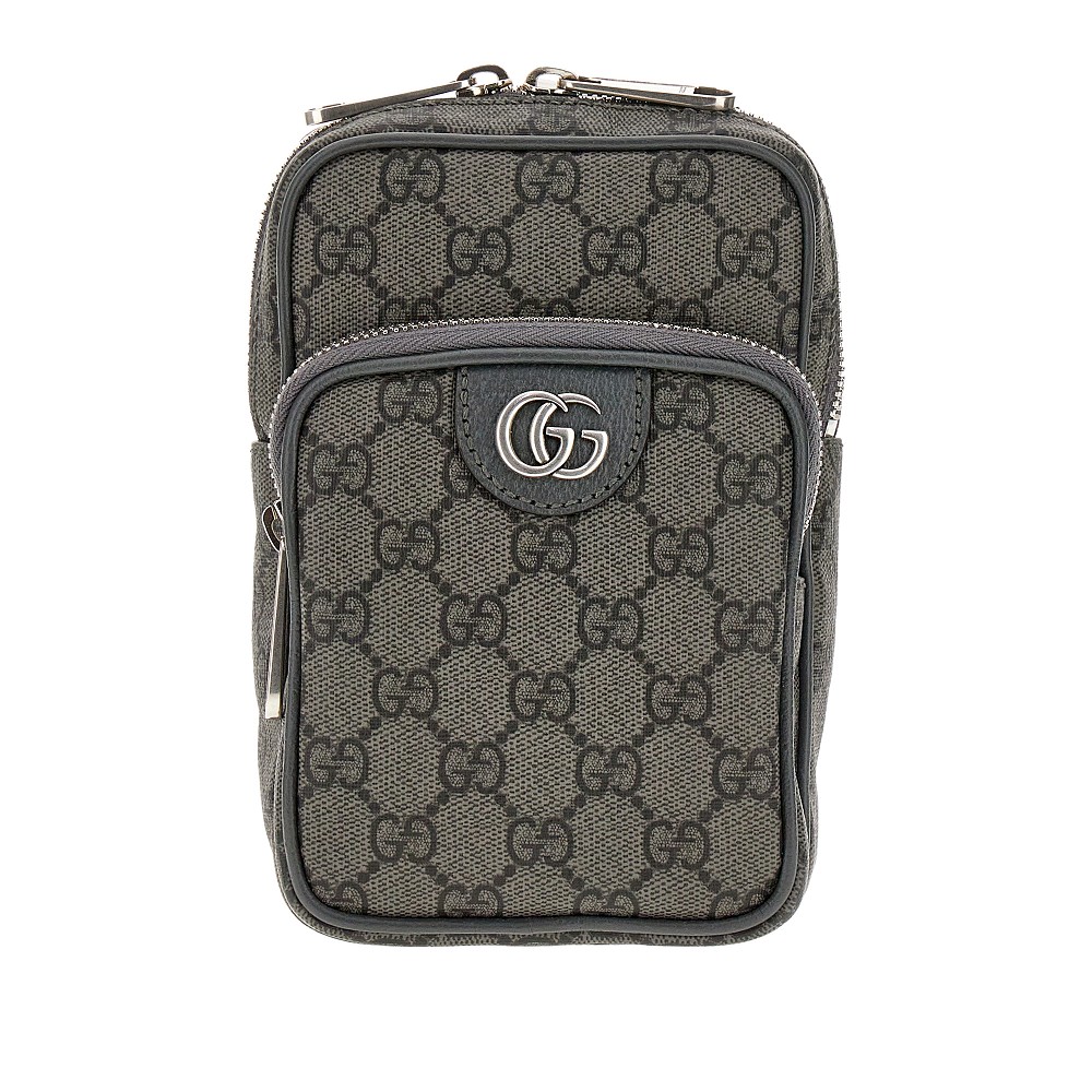 GG Supreme Ophidia Mini Bag With Front Zipper Pocket