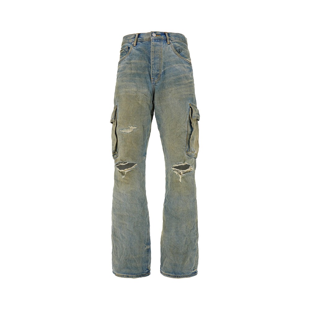 Relaxed Cargo Dirty Straight Leg jeans Purple Brand