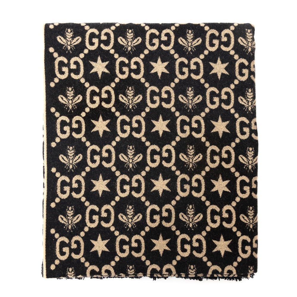 Gucci G Rombus Jacquard Blanket - Farfetch