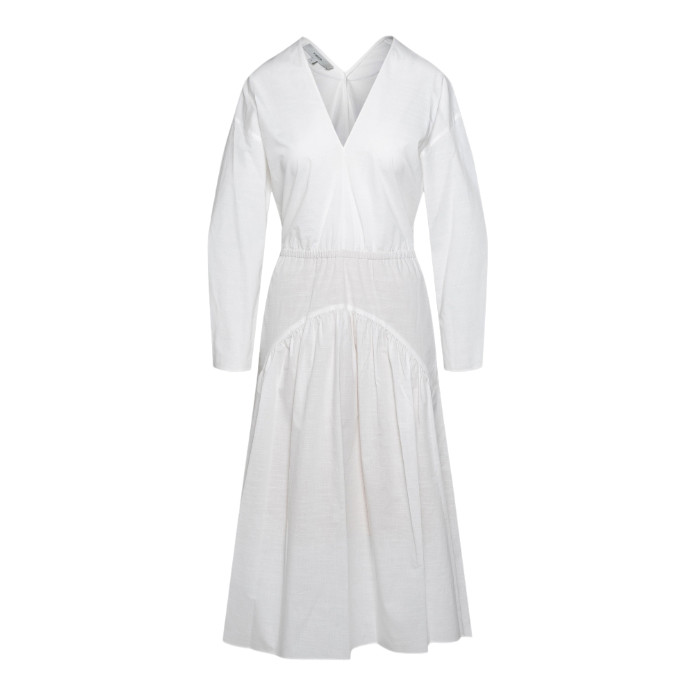 White midi dress Vince | Ratti Boutique