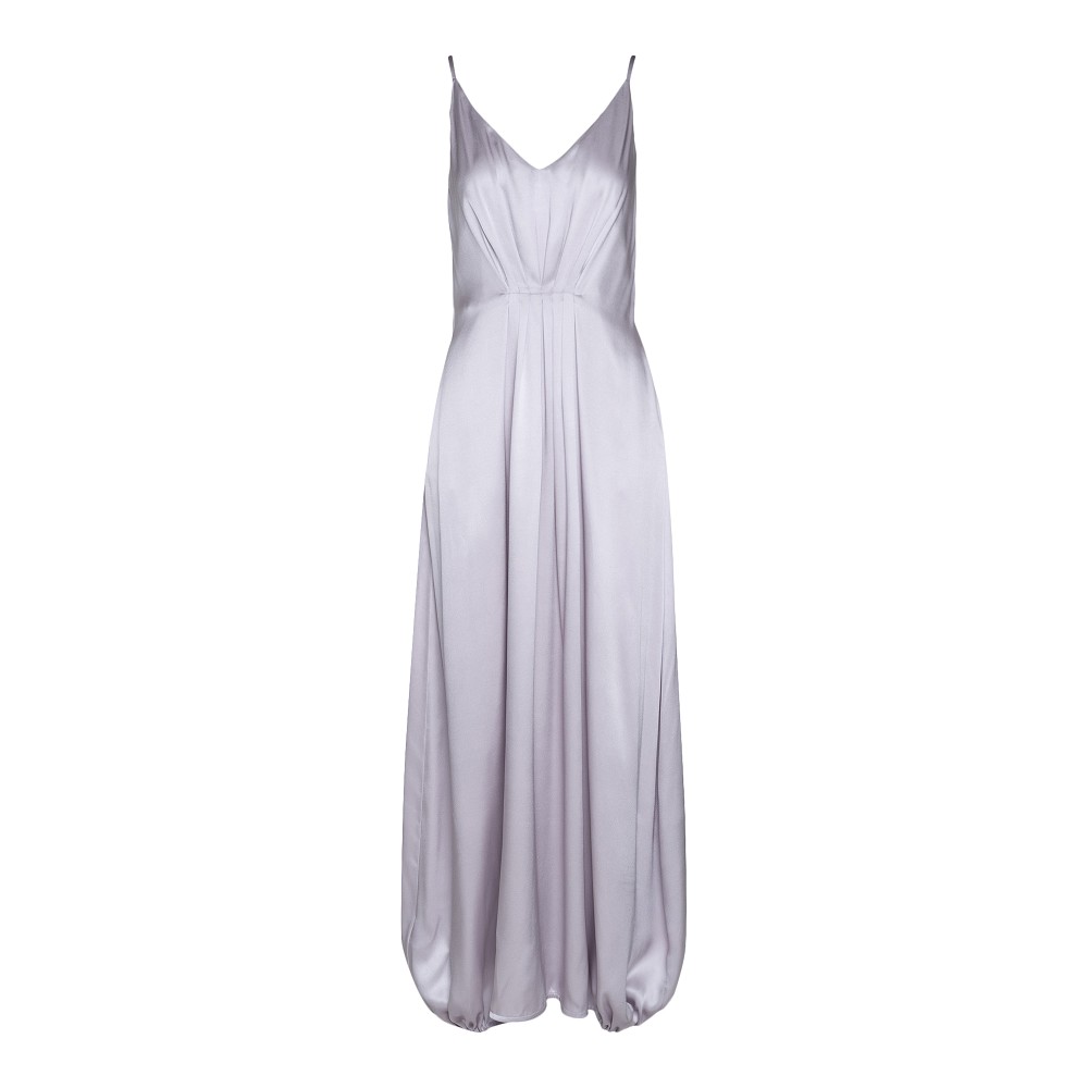 Silk satin long dress Giorgio Armani | Ratti Boutique
