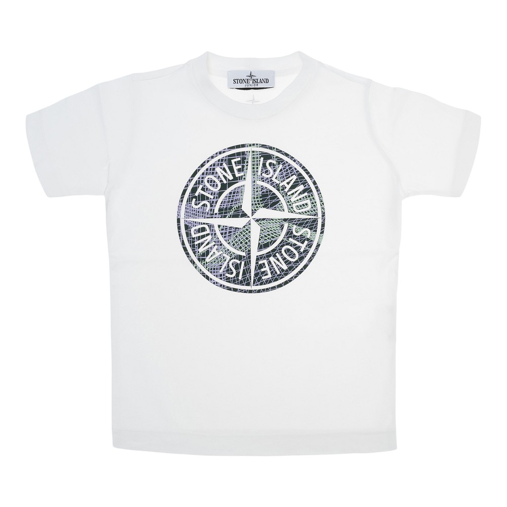 Logo print T-shirt Stone Island | Ratti Boutique