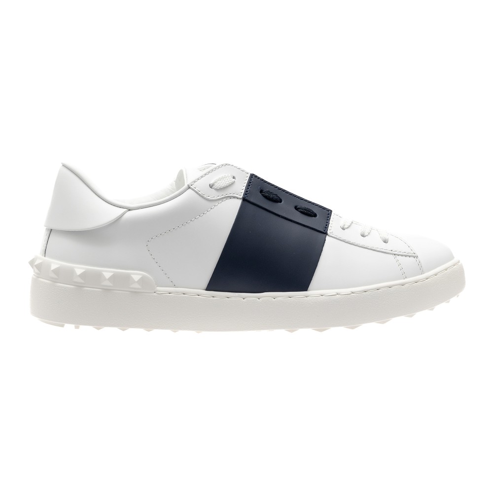 Implement Compulsion ting White sneakers with blue band Valentino Garavani | Ratti Boutique