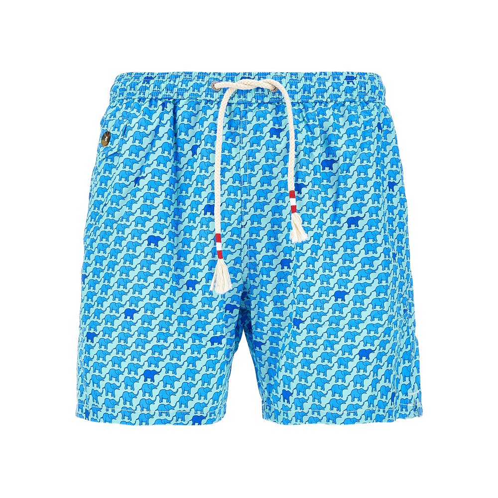 Elephant Toy print swim shorts Saint Barth | Ratti Boutique